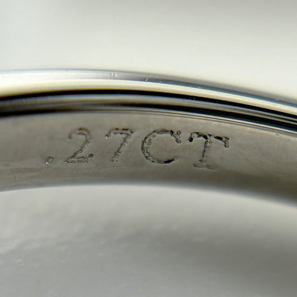 Tiffany & Co Solitaire Ring Platinum Diamond — view 7