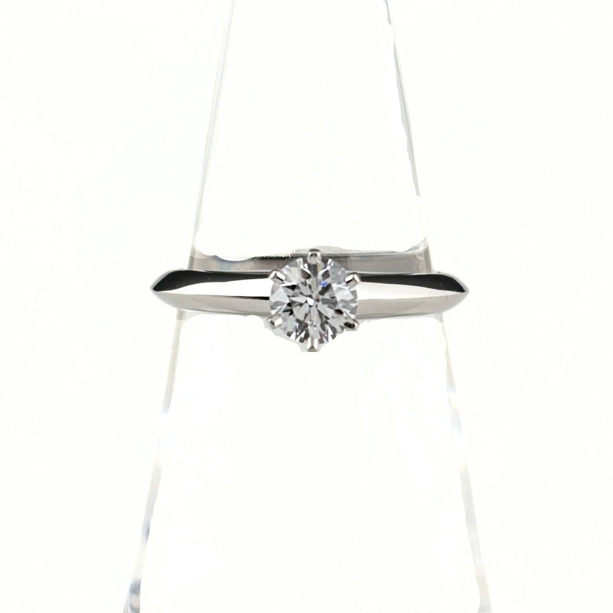 Tiffany & Co Diamond Ring Platinum Solitaire