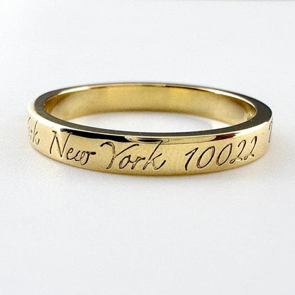 Tiffany & Co No Tsunaro Ring YG Yellow Gold — view 4
