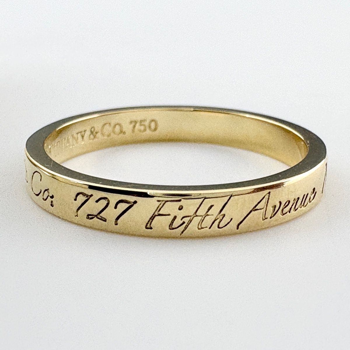 Tiffany & Co No Tsunaro Ring YG Yellow Gold — view 3