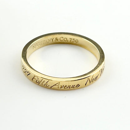 Tiffany & Co No Tsunaro Ring YG Yellow Gold — view 2