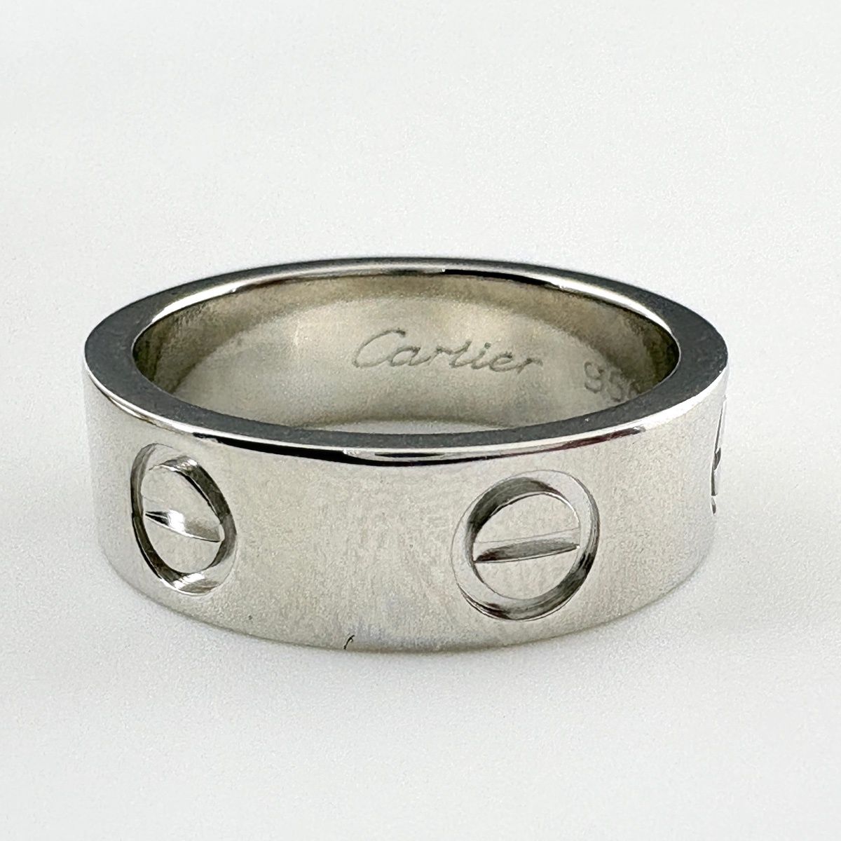 Cartier Love Ring Platinum — view 3