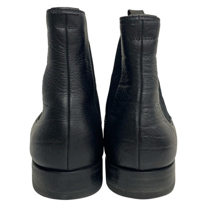Prada Short Boots 5.5 Black Side Gore Leather — view 3