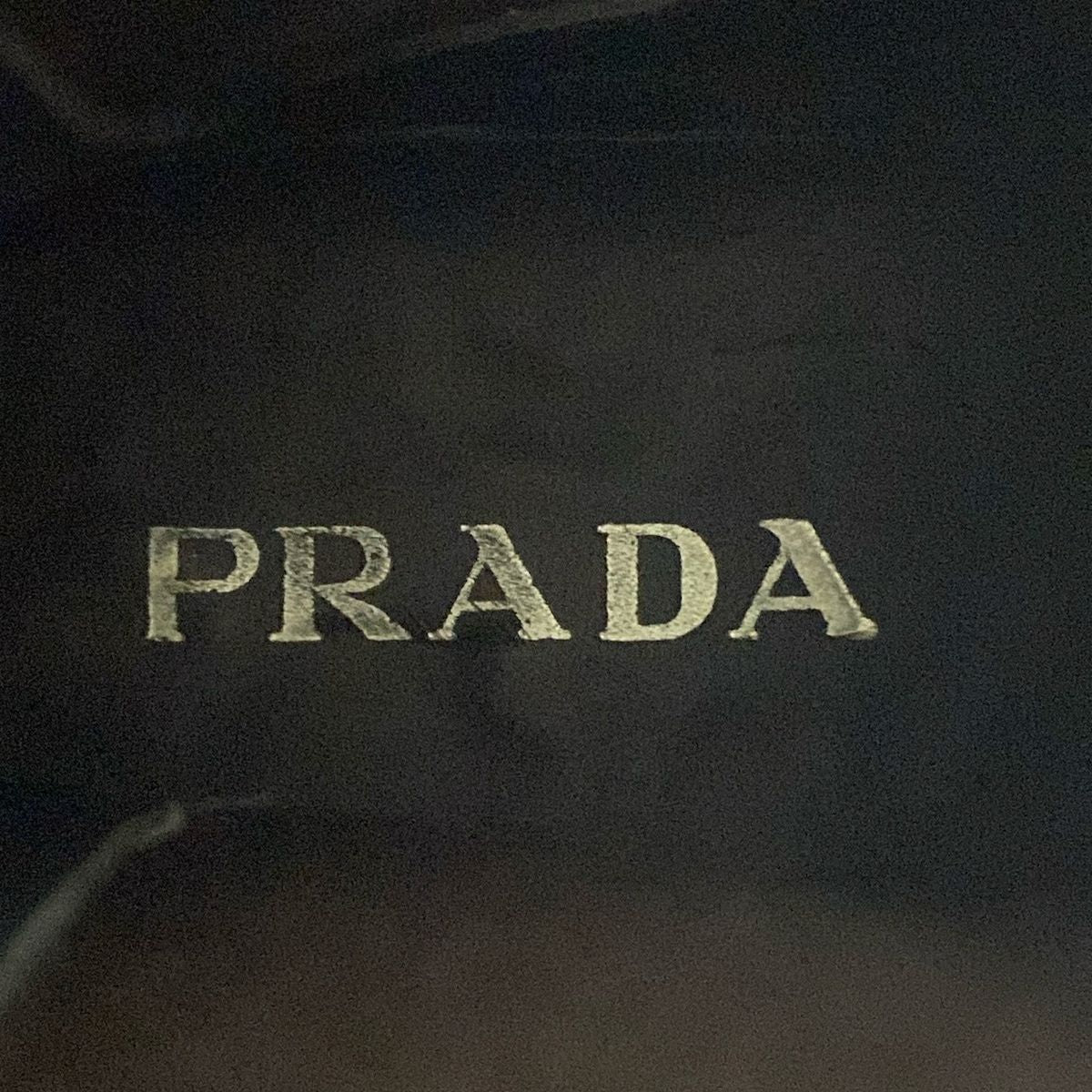Prada Short Boots 5.5 Black Side Gore Leather — view 6