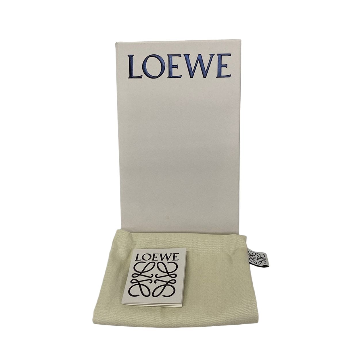 Loewe Wallet Black Zip Around Embossed Leather — view 6
