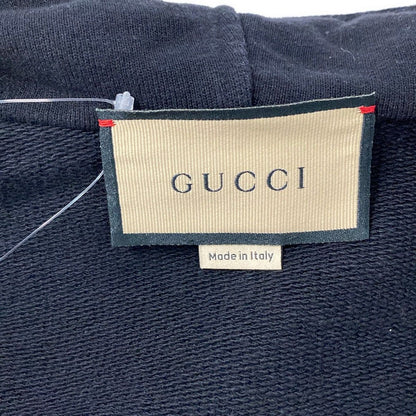 Gucci Hoodie S Black Green Red White Half Zip Spring — view 3
