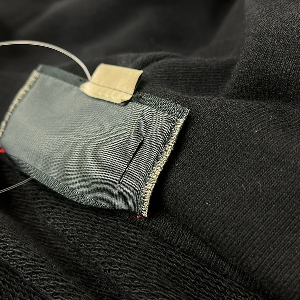 Gucci Hoodie S Black Green Red White Half Zip Spring — view 5