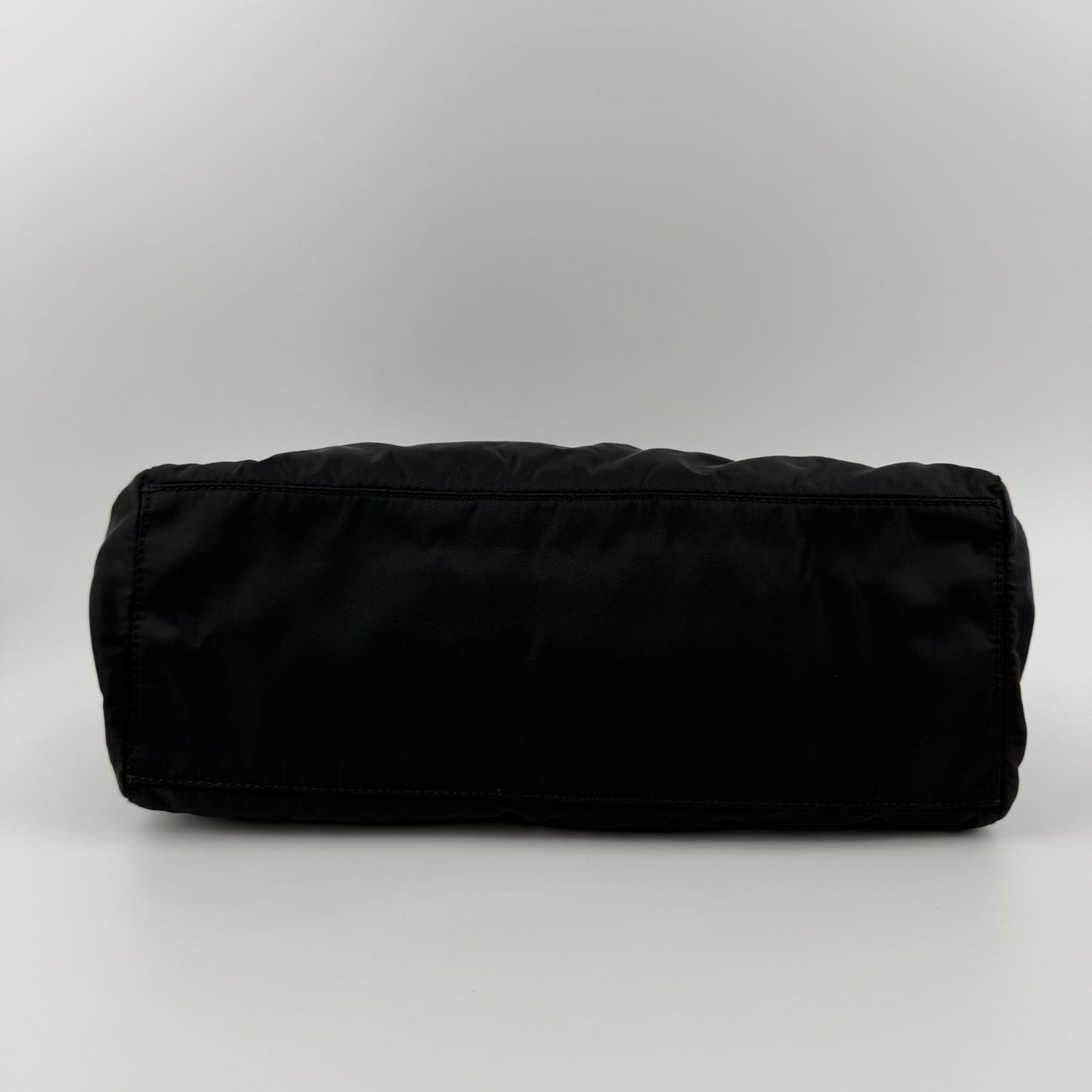 Prada Pocono Handbag Black Nylon Vintage — view 5