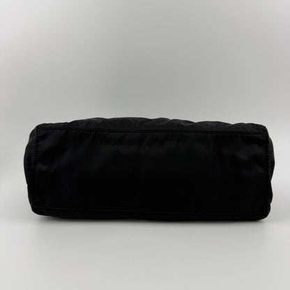 Prada Pocono Handbag Black Nylon Vintage — view 5