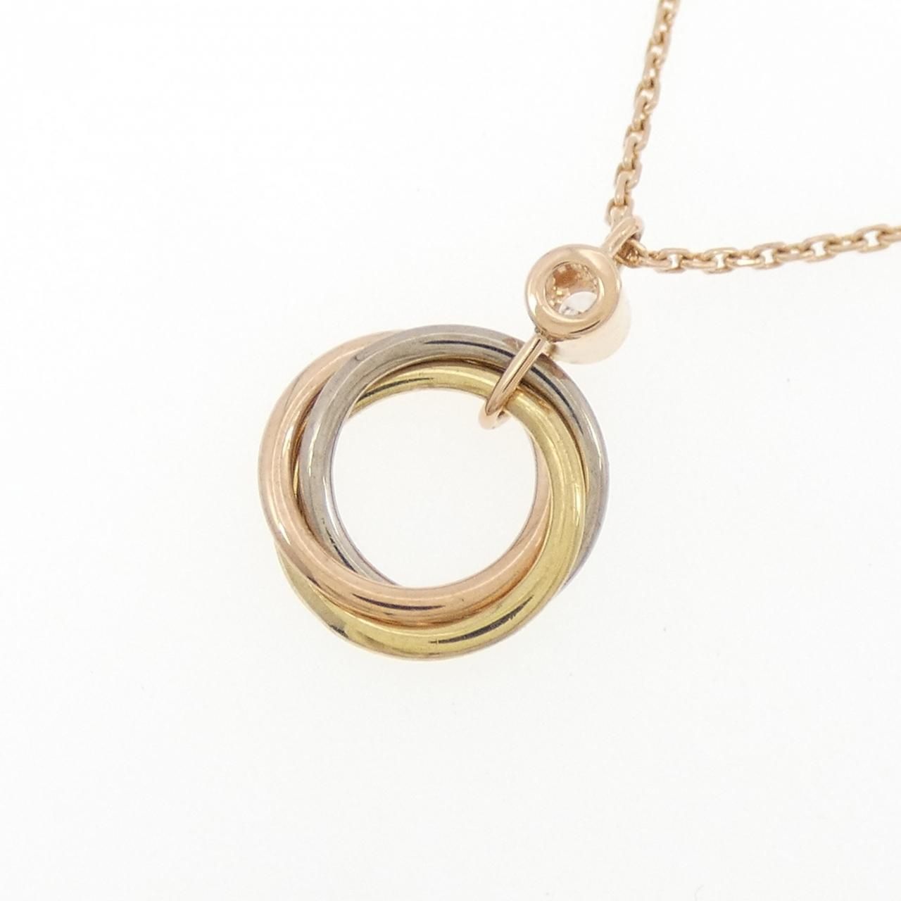 Cartier Trinity Necklace Gold — view 4