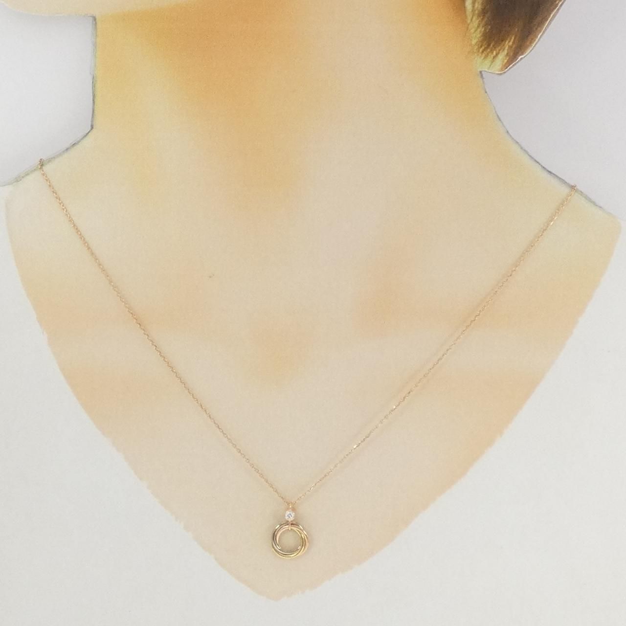 Cartier Trinity Necklace Gold — view 6
