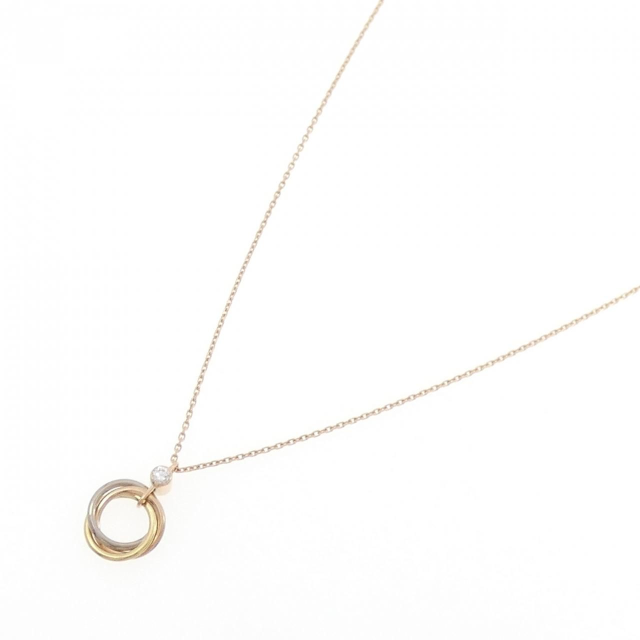 Cartier Trinity Necklace Gold — view 2