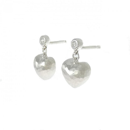 Tiffany & Co Hammered Earrings — view 2