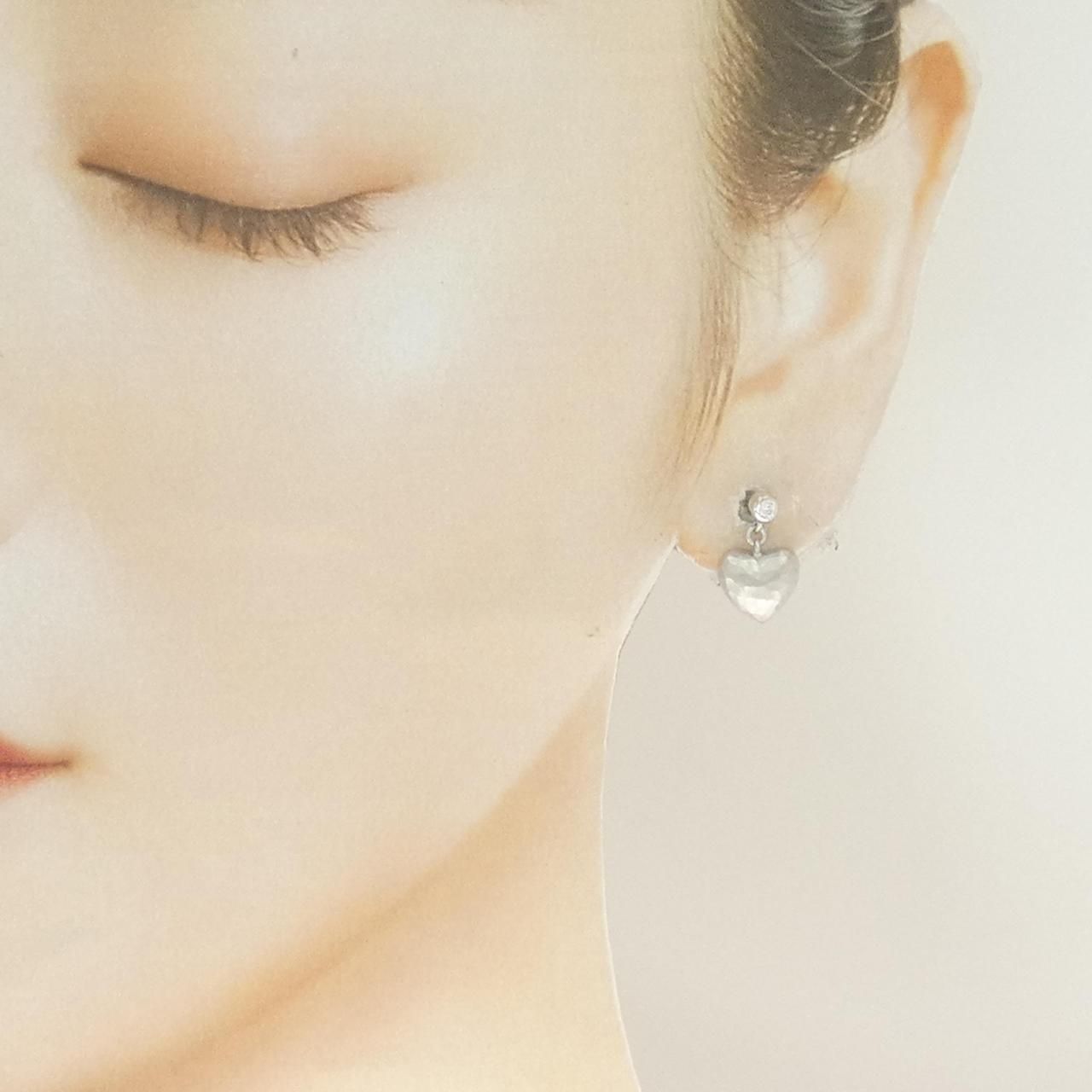 Tiffany & Co Hammered Earrings — view 4