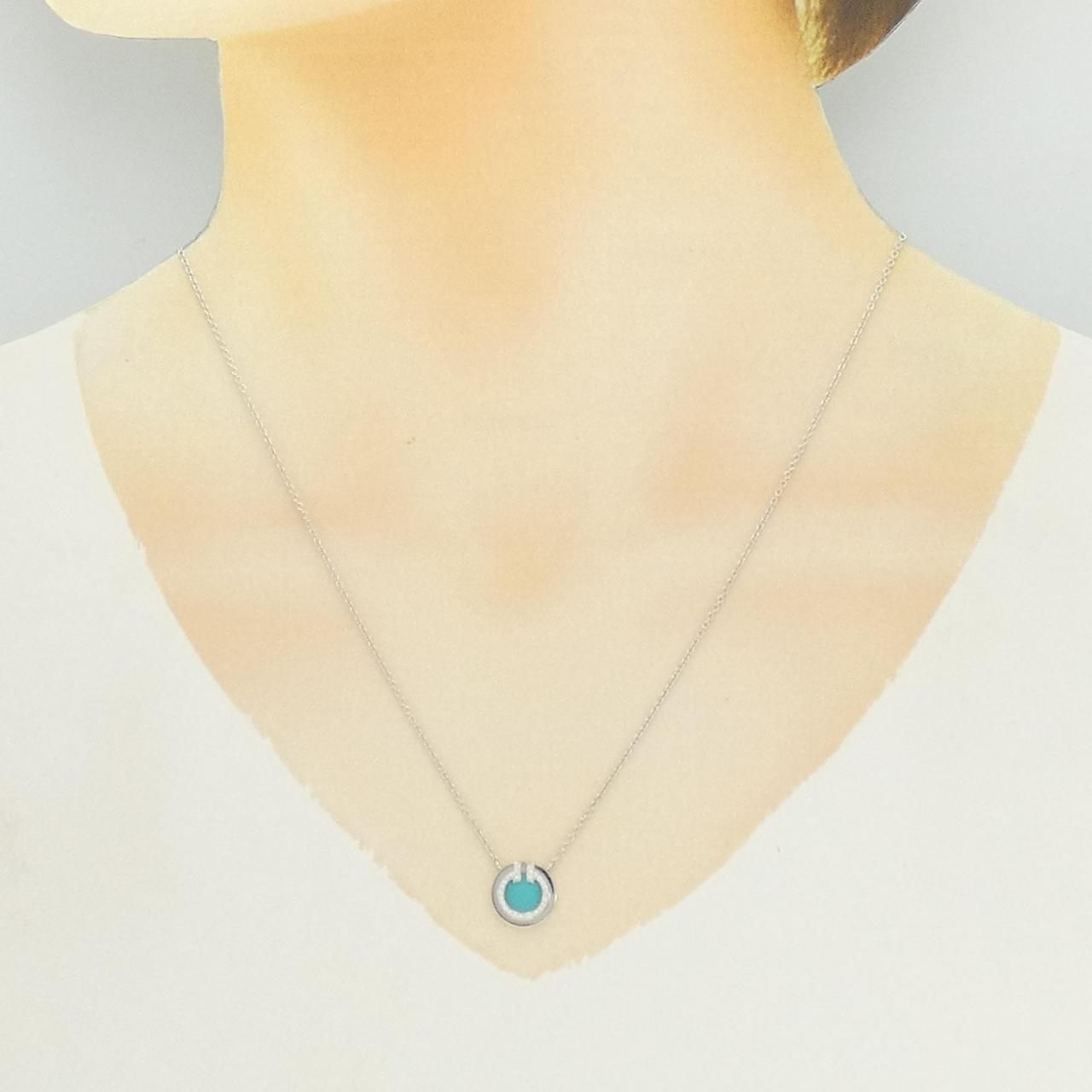Tiffany & Co T Circle Necklace — view 6