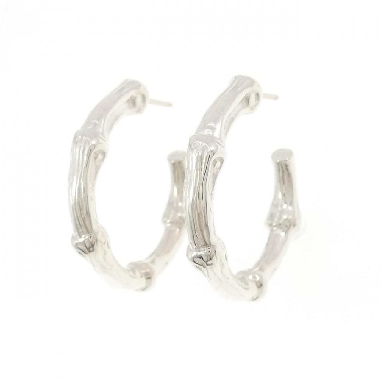 Tiffany & Co Vintage Bamboo Earrings — view 2