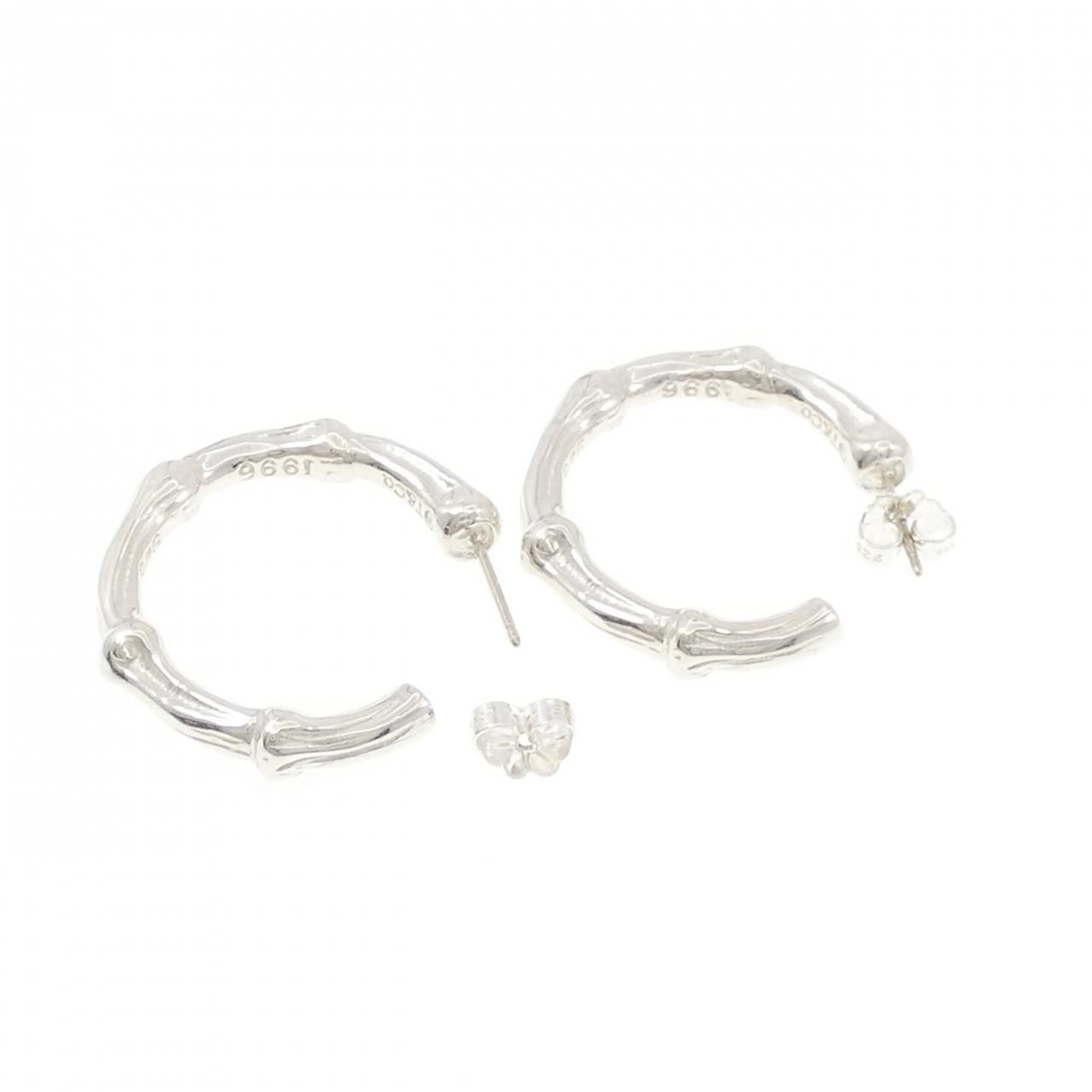 Tiffany & Co Vintage Bamboo Earrings — view 3