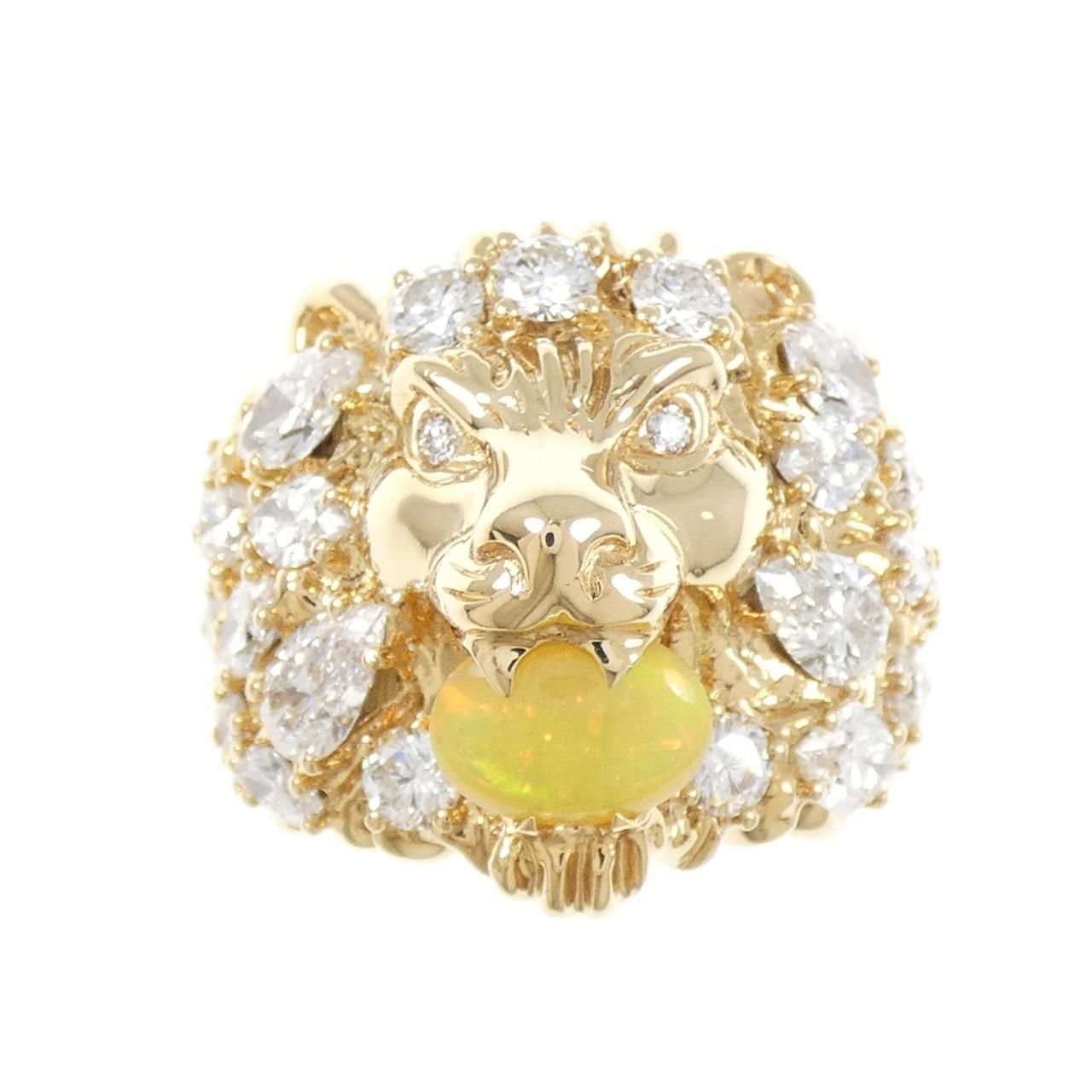 Gucci Pearl Ring Gold — view 2