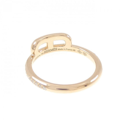 Hermes Link Ring Gold — view 3