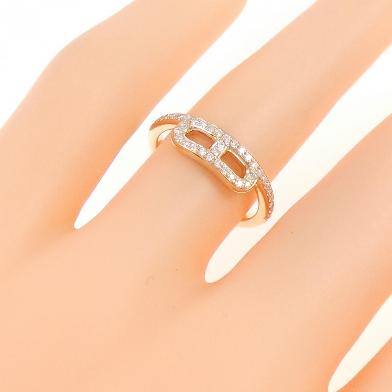 Hermes Link Ring Gold — view 4