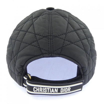 Dior D-player Cannage Quilted Cap Hat — view 4