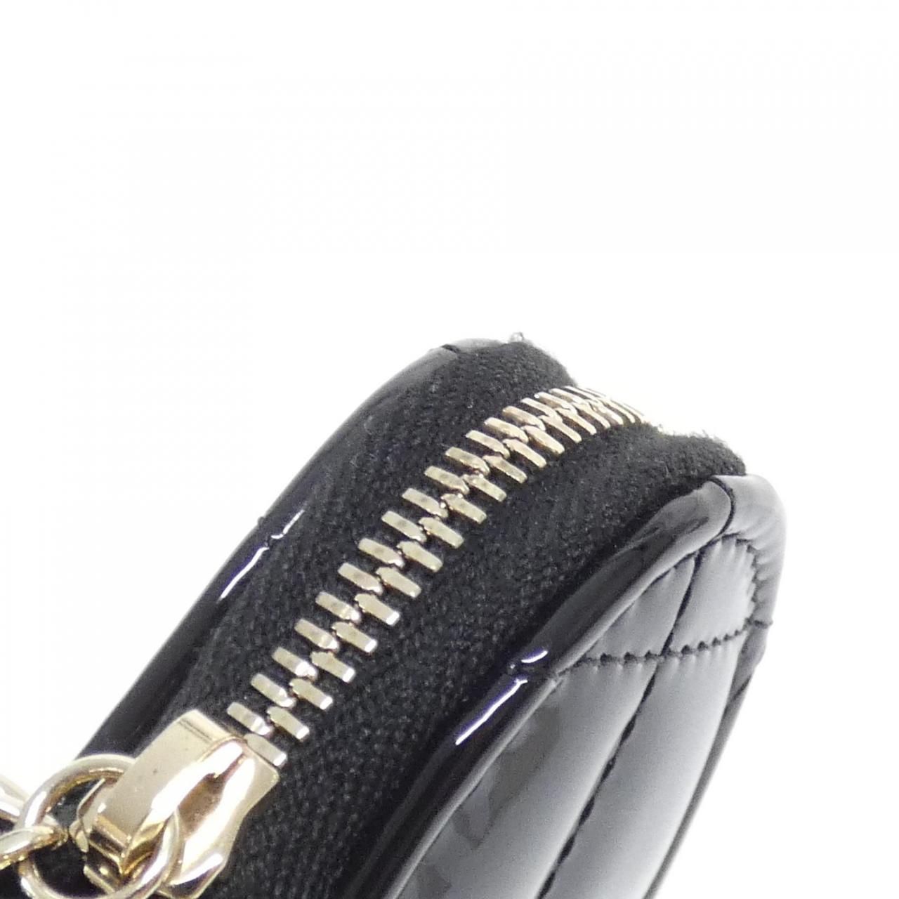 Chanel Coin Case Coin Purse Black — view 4