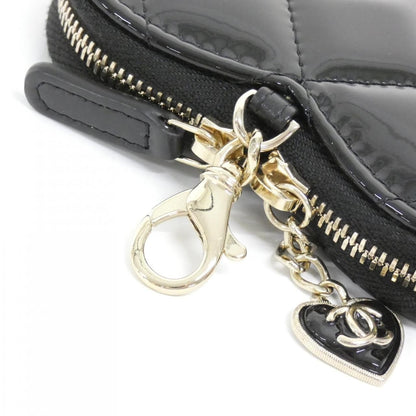 Chanel Coin Case Coin Purse Black — view 5