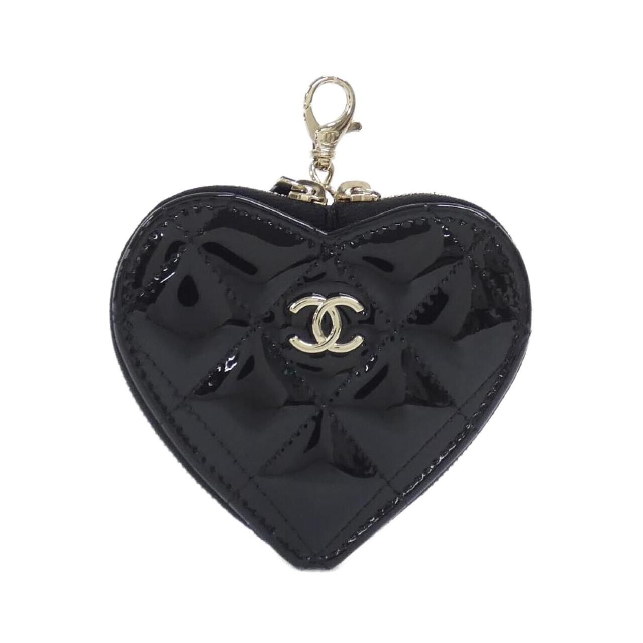 Chanel Coin Case Coin Purse Black