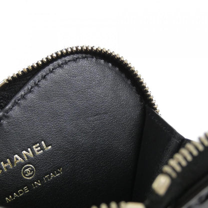 Chanel Coin Case Coin Purse Black — view 7