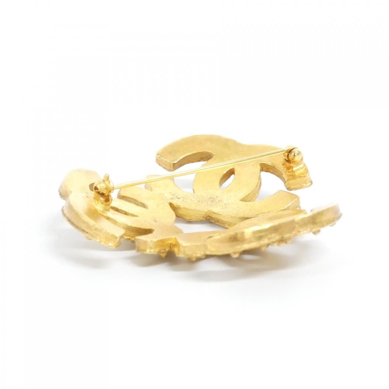 Chanel Vintage Brooch Gold — view 3