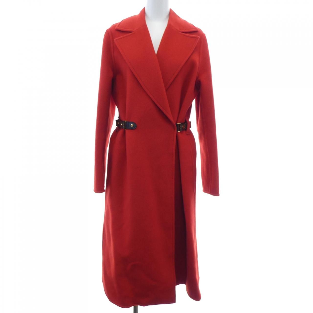 Louis Vuitton Coat Red