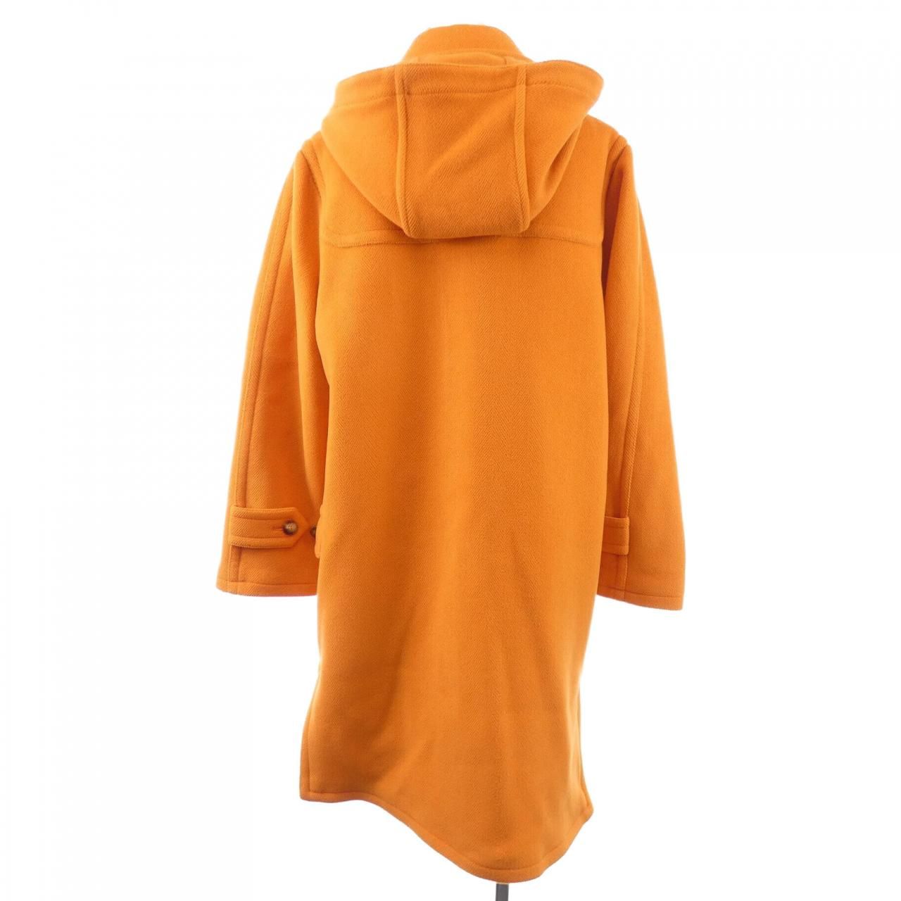 Hermes Duffel Coat Orange — view 2