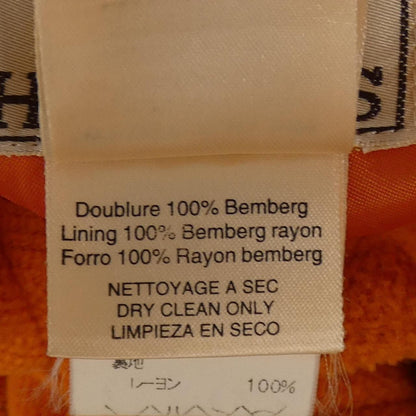 Hermes Duffel Coat Orange — view 4