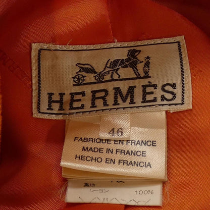 Hermes Duffel Coat Orange — view 5