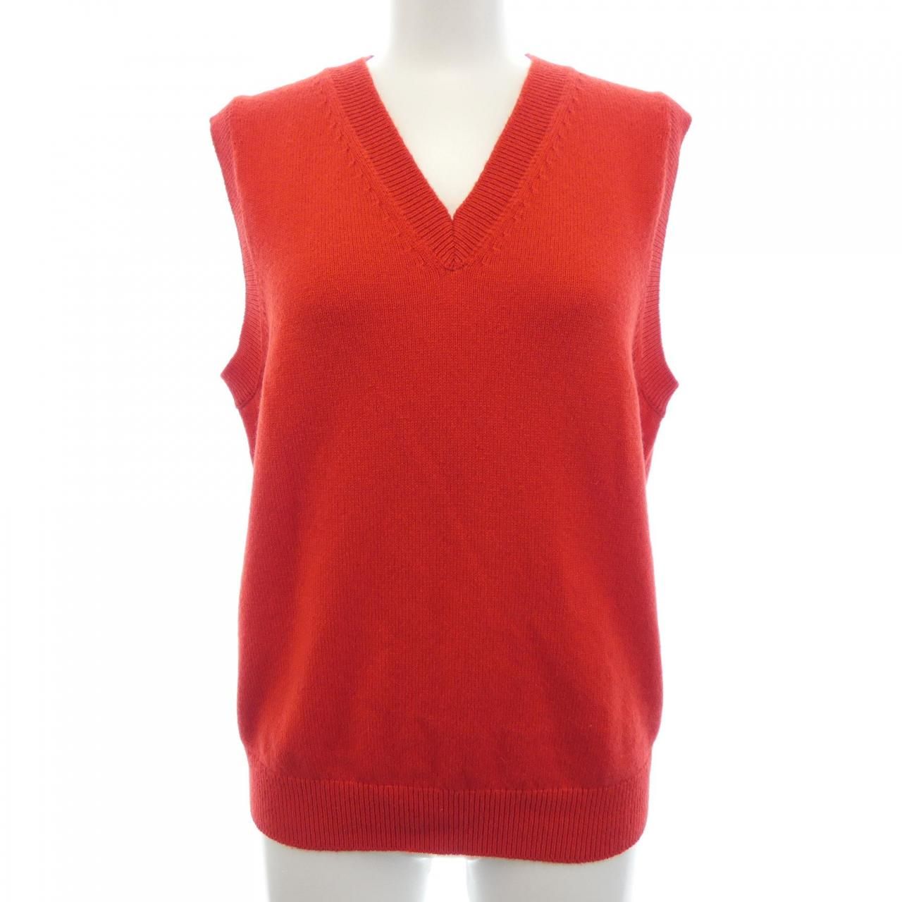 Chanel Knit Sweater Red