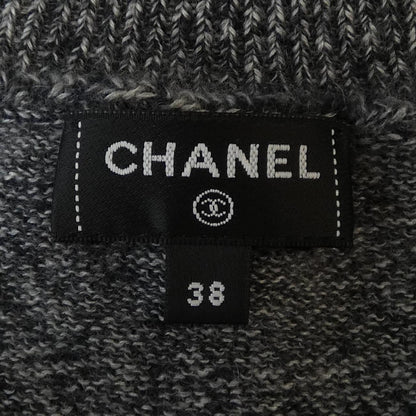 Chanel Knit Sweater Gray — view 5