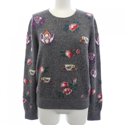 Chanel Knit Sweater Gray