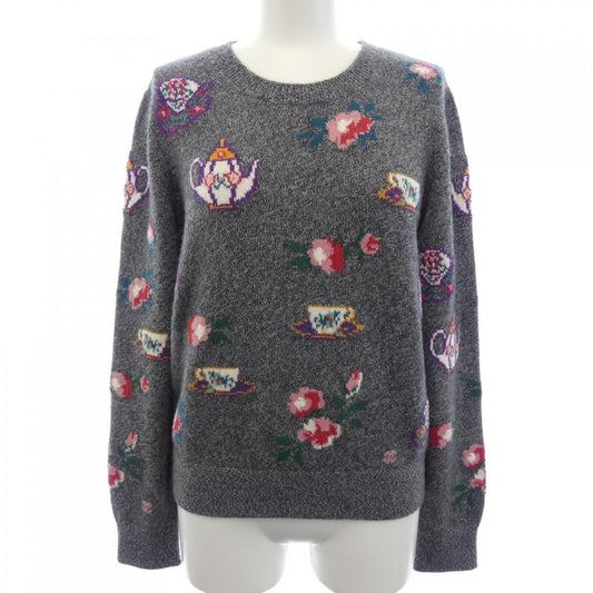 Chanel Knit Sweater Gray