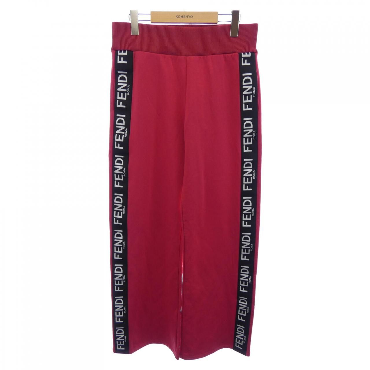 Fendi Pants Red