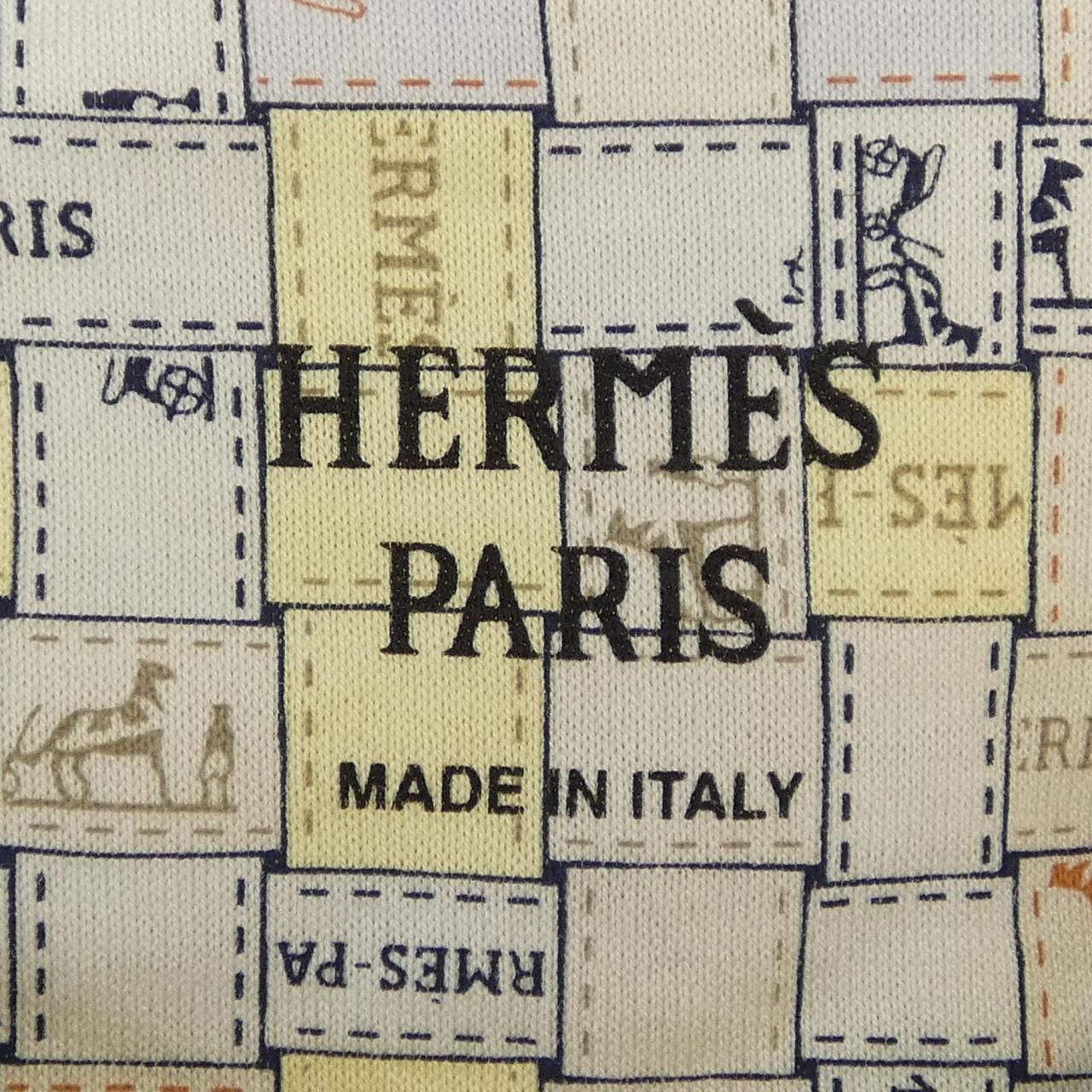 Hermes Bolduc AU Carre Check T-Shirt — view 4