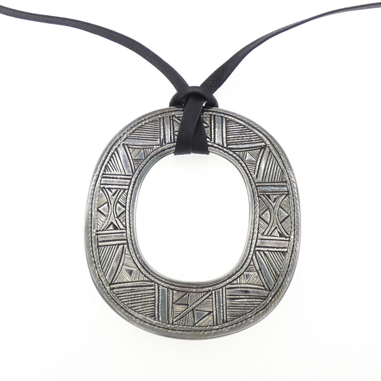 Hermes Touareg Necklace Silver