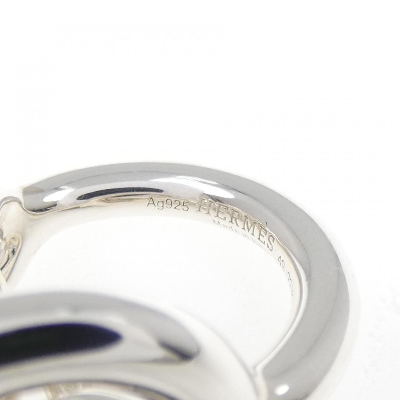 Hermes Croisette Ring Silver — view 4