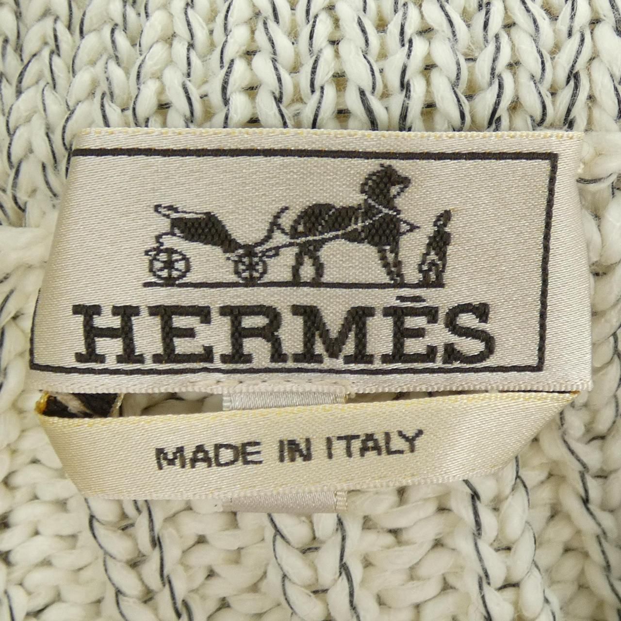 Hermes Knit Sweater Beige — view 4