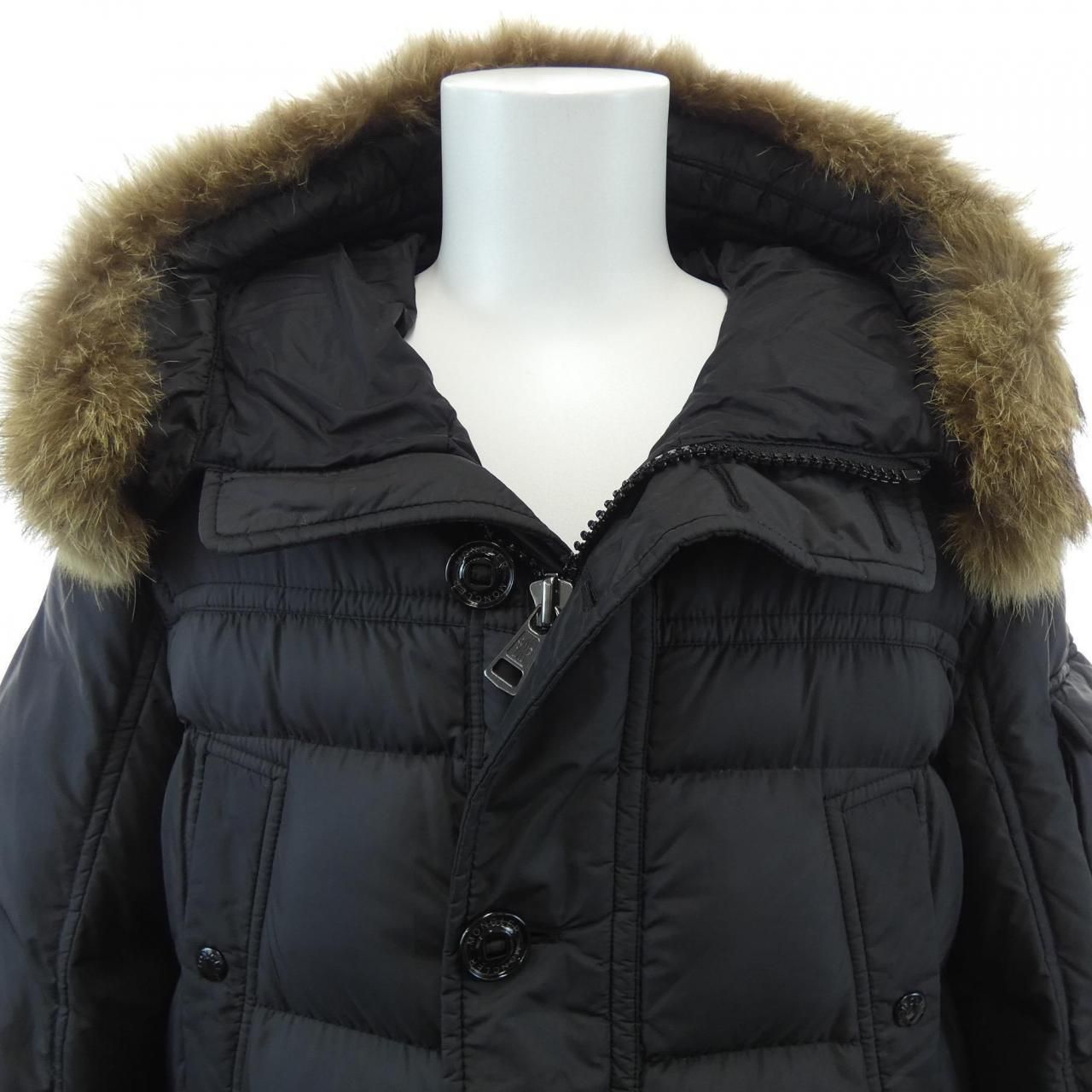 Moncler Affton Down Jacket Coat — view 6