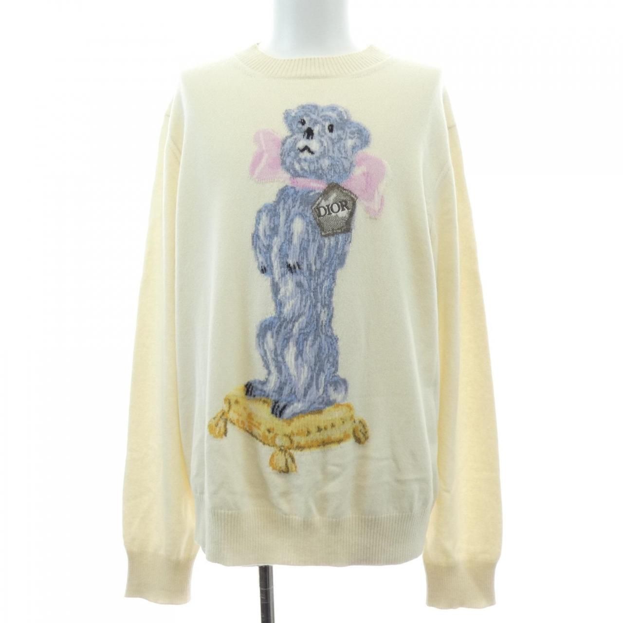 Dior Knit Sweater White