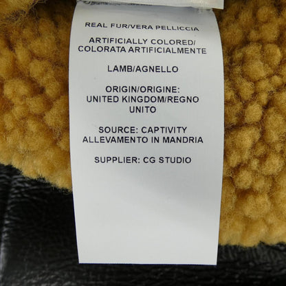 Versace Shearling Jacket Black — view 3