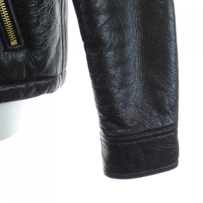 Versace Shearling Jacket Black — view 6