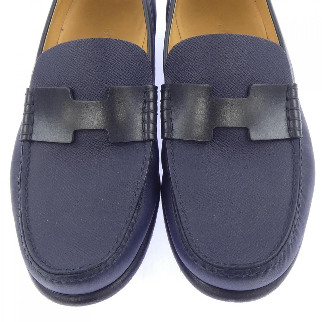 Hermes Shoes Sneakers Navy — view 7