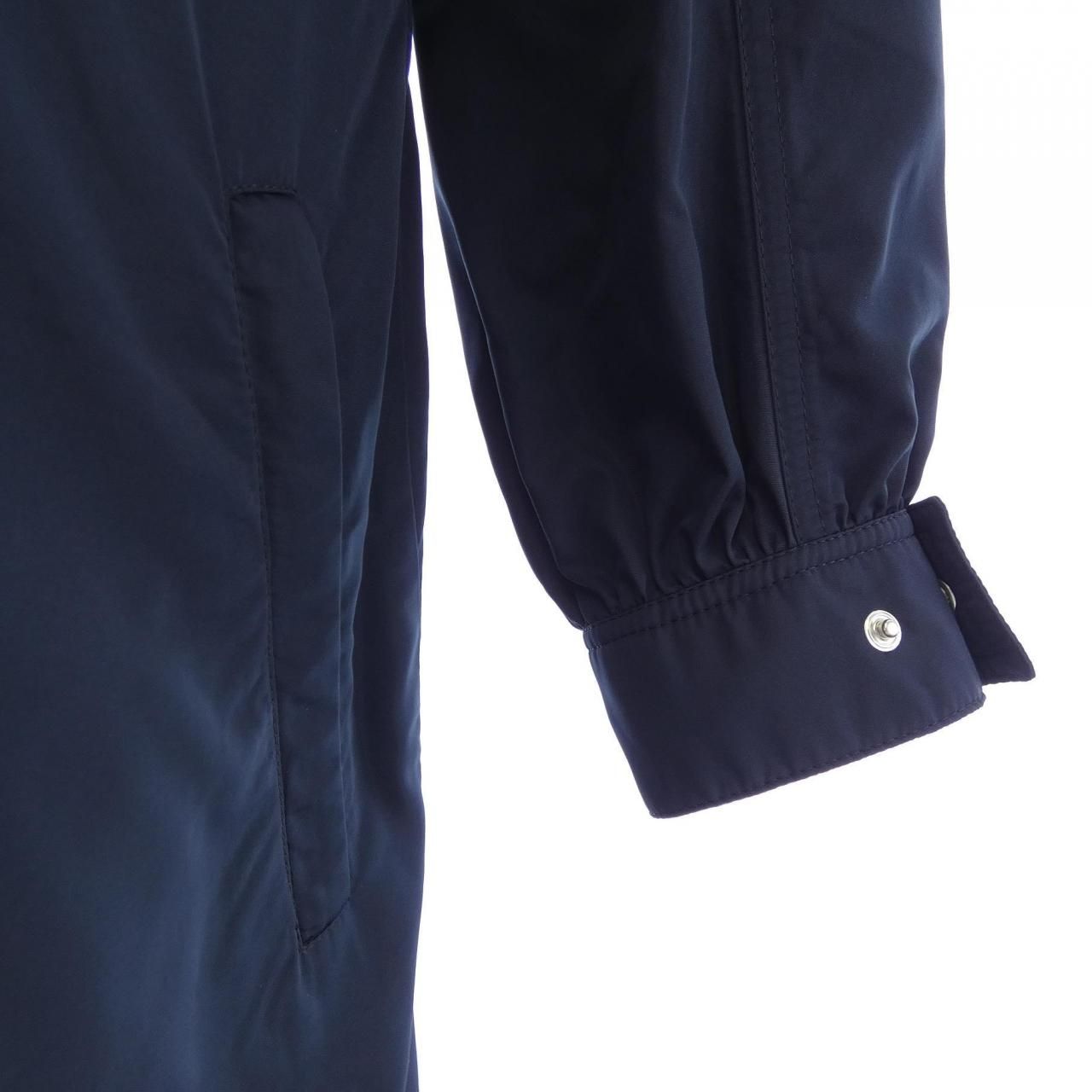 Moncler Kourou Coat Navy — view 6