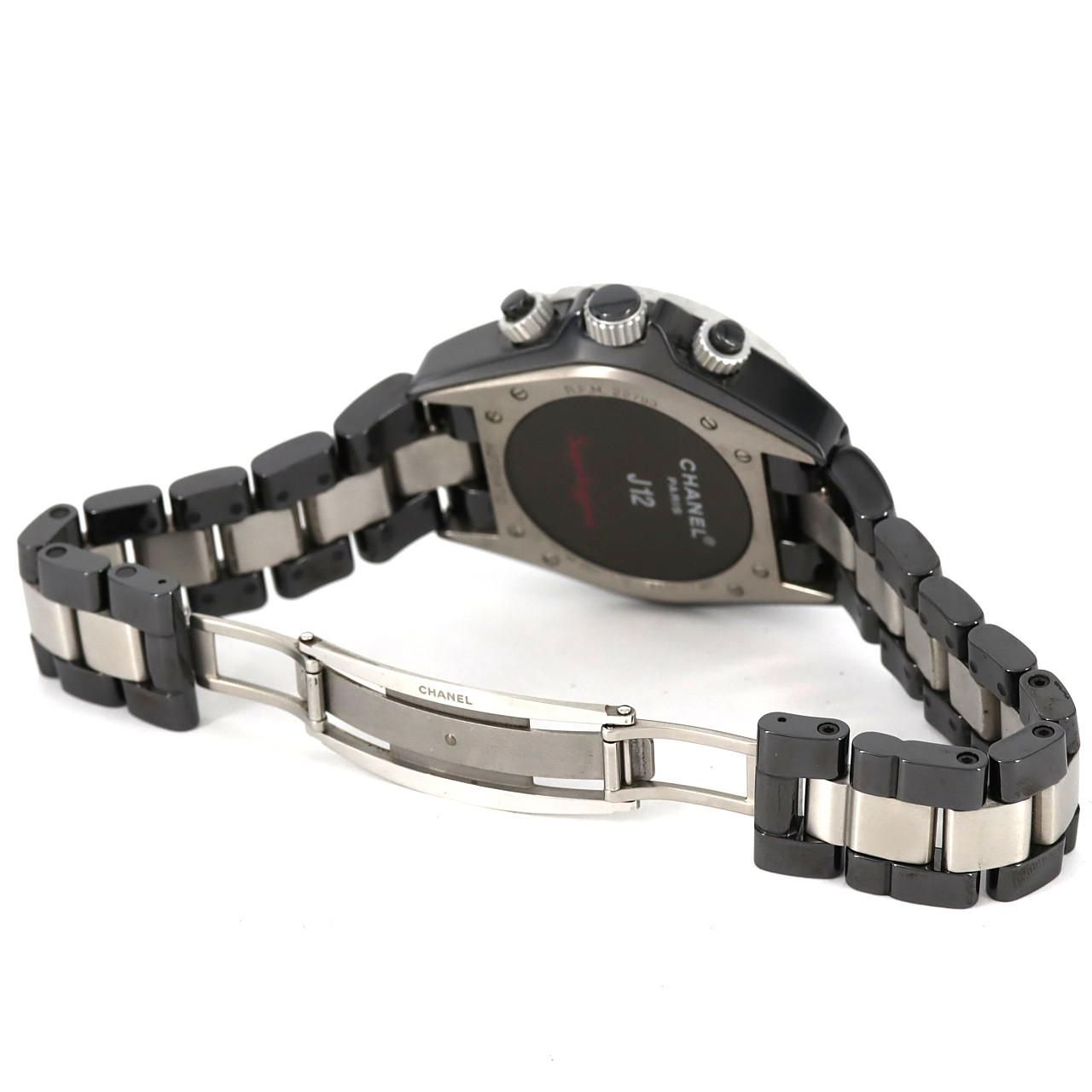 Chanel Superlegger la Chronograph Ceramic Aluminum Automatic Winding Watch — view 6